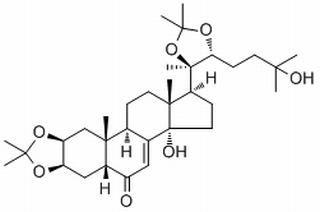 脱皮甾酮 2,3:20,22-二缩丙酮，分析标准品,HPLC≥98%