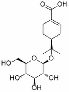 Oleuropeic acid 8-O-glucoside，分析标准品,HPLC≥98%