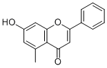 7-羟基-5-甲基黄酮，分析标准品,HPLC≥90%