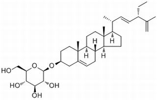 22-脱氢赤桐甾醇葡糖苷，分析标准品,HPLC≥98%