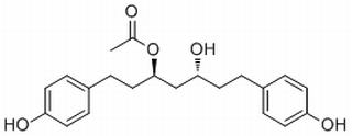 5-Hydroxy-1,7-bis(4-hydroxyphenyl)heptan-3-yl acetate，分析标准品,HPLC≥98%
