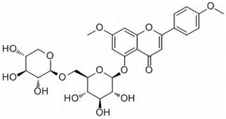 7,4'-Di-O-methylapigenin 5-O-xylosylglucoside，分析标准品,HPLC≥98%