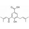 4-Hydroxy-3-(3-methyl-2-butenoyl)-5-(3-methyl-2-butenyl)benzoic acid，分析标准品,HPLC≥98%