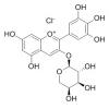 氯化飞燕草素-3-O-阿拉伯糖苷，分析标准品,HPLC≥95%