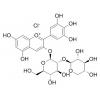氯化飞燕草素-3-O-桑布双糖苷，分析标准品,HPLC≥95%