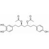 1-(3,4-Dihydroxyphenyl)-7-(4-hydroxyphenyl)heptane-3,5-diyl diacetate，分析标准品,HPLC≥98%